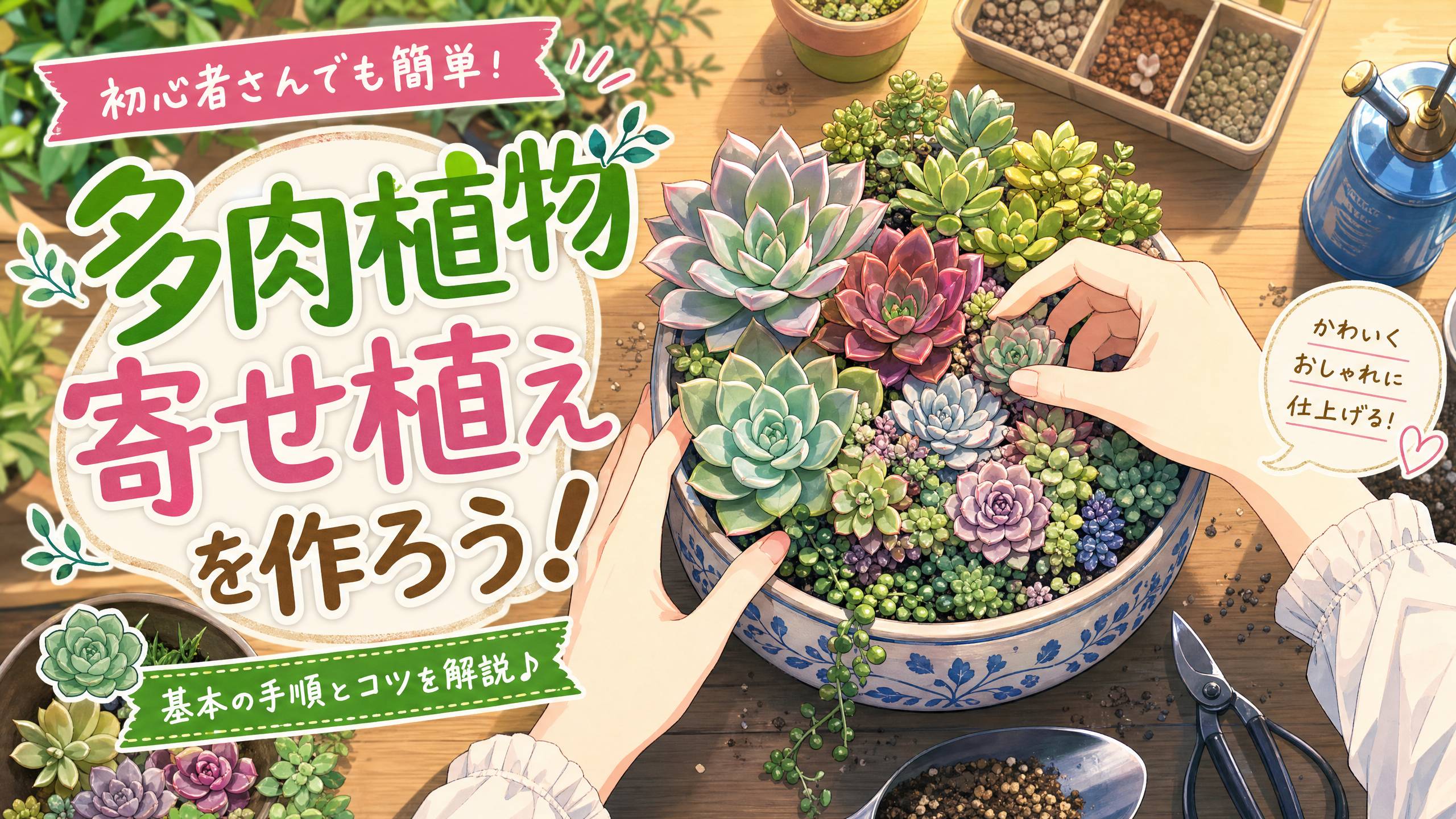 海角社区植物视频 - 多肉植物组合